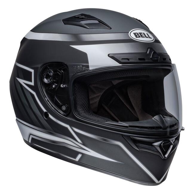 Casco Integrale Qualifier Dlx Mips  Raiser Matte  Black White Bell