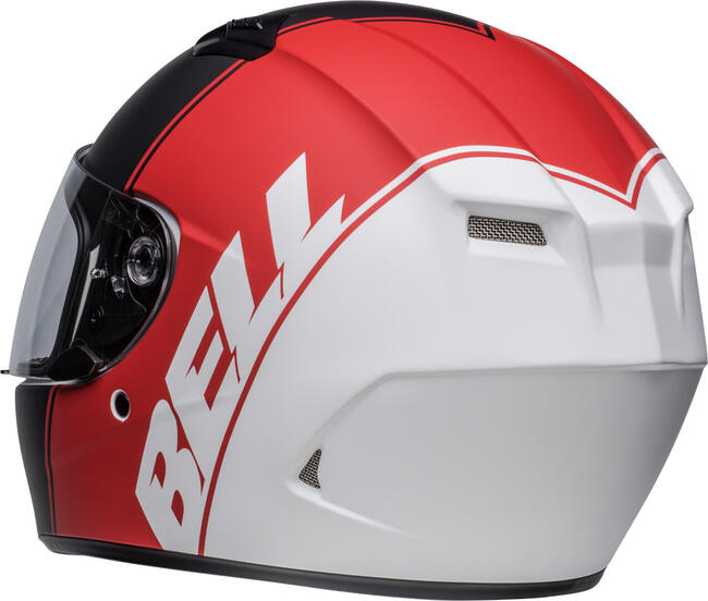 Casco Integrale Qualifier Ascent Matte Black Red Bell