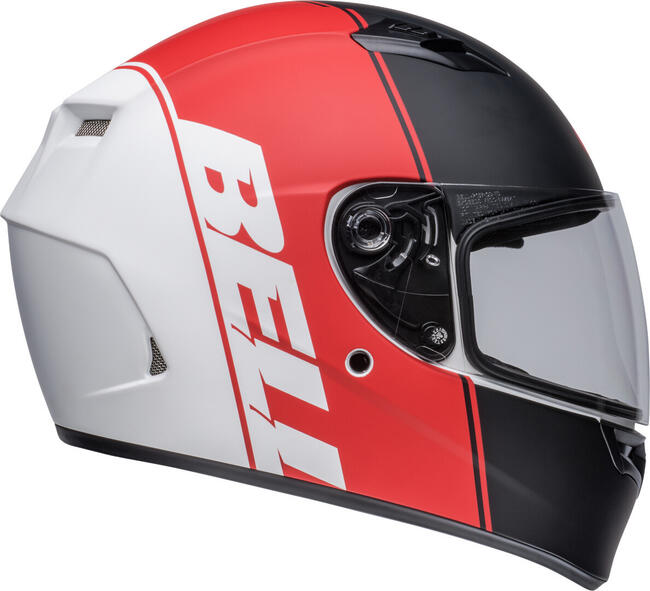 Casco Integrale Qualifier Ascent Matte Black Red Bell