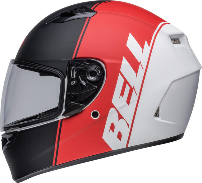 Casco Integrale Qualifier Ascent Matte Black Red Bell