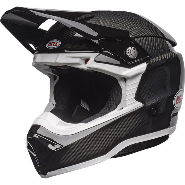 CASCO INTEGRALE MOTO-10 SPHERICAL GLOSS BLACK NUOVA OMOLOGAZIONE ECE 22-06 BELL   FuorigiriWeb 