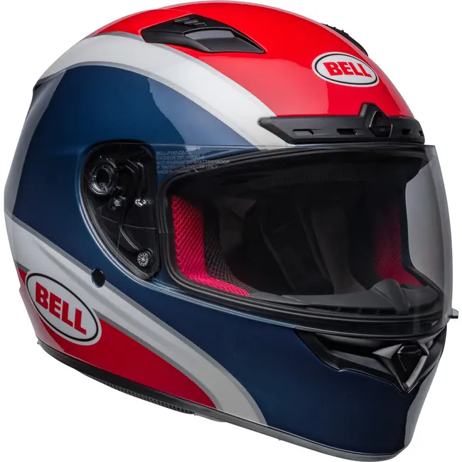 Casco Integrale Qualifier Dlx Mips  Navy Red Bell Nero