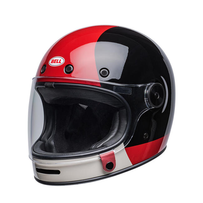 Casco Integrale Bullitt Blazon Black Burgundy Bell Nero/rosso