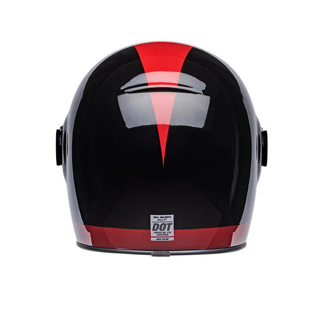 Casco Integrale Bullitt Blazon Black Burgundy Bell