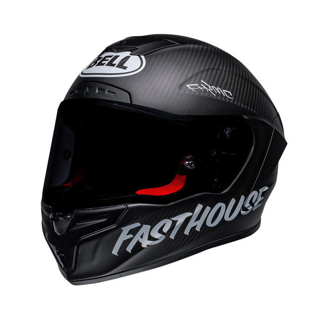 Casco Race Star Dlx Fasthouse Street Punk Black Nuova Omologazione Ece 22-06 Bell Nero