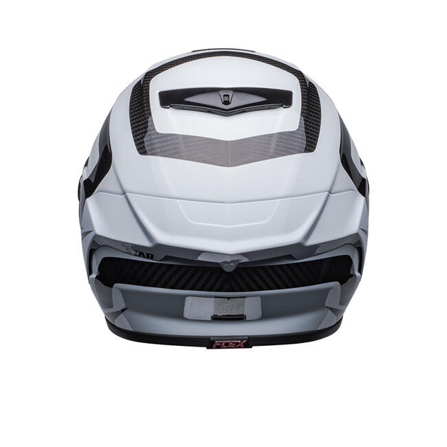 Casco Race Star Flex Dlx Labyrinth White Black Nuova Omologazione Ece 22-06 Bell