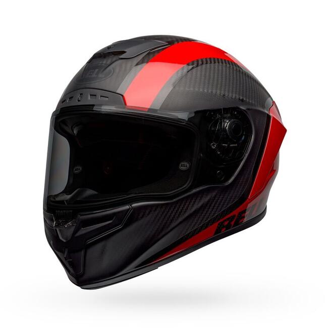 Casco Race Star Flex Dlx Tantrum 2 Matte Gloss Black Red Nuova Omologazione Ece 22-06 Bell