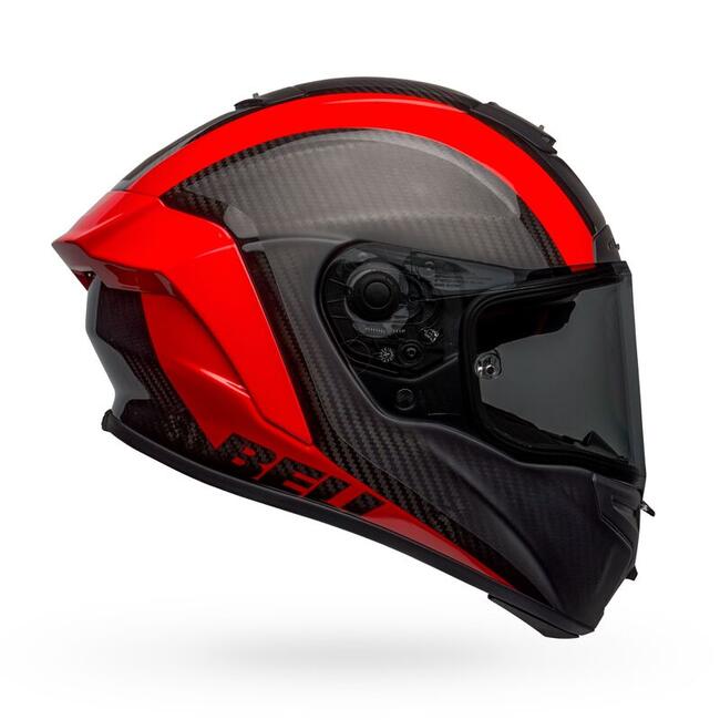 Casco Race Star Flex Dlx Tantrum 2 Matte Gloss Black Red Nuova Omologazione Ece 22-06 Bell