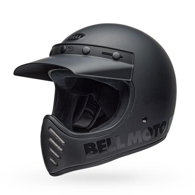 CASCO INTEGRALE MOTO-3  MATTE GLOSS  BLACK NUOVA OMOLOGAZIONE ECE 22-06 BELL   FuorigiriWeb 