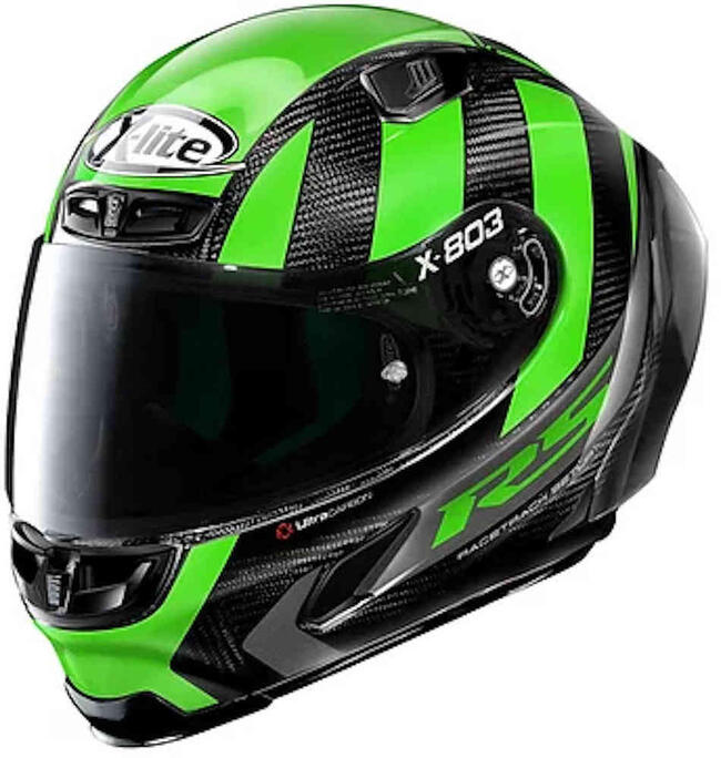 Xlite Caschi Integrali Carbon/verde