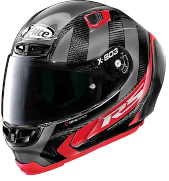 Xlite Caschi Integrali Carbon/rosso