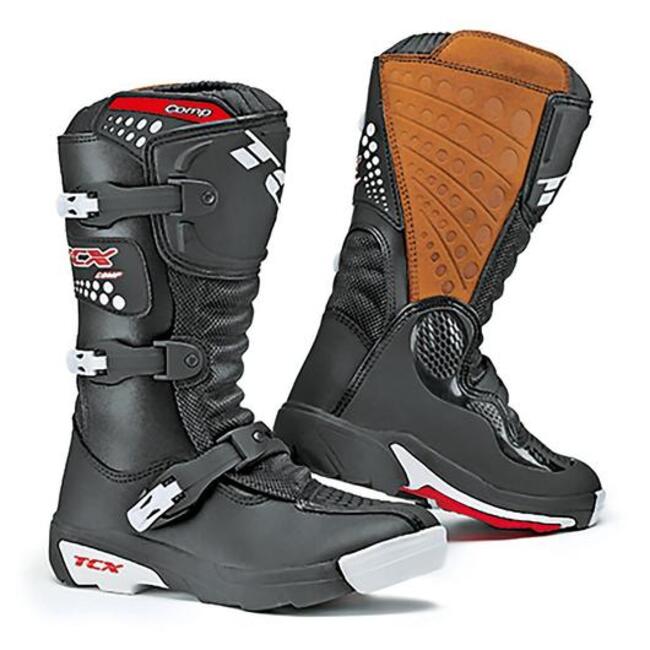 Tcx Scarpe Da Moto Nero Bambino