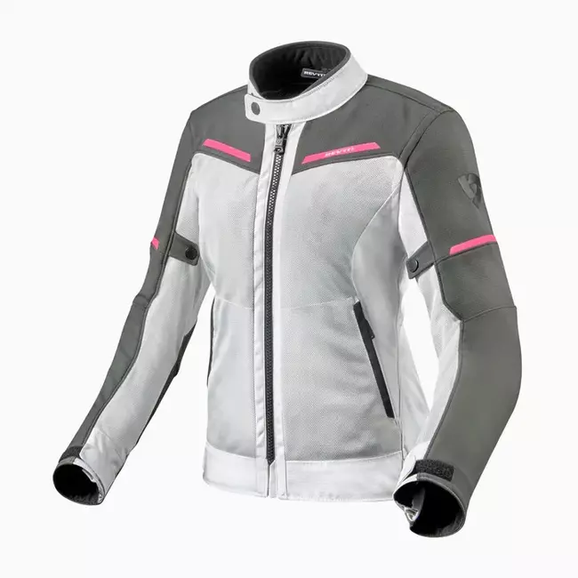 Giacche E Giubbotti Da Moto Argento/fucsia Revit Donna