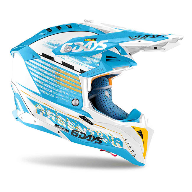 Airoh Caschi Cross Azzurro