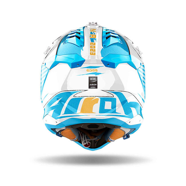 Caschi Cross Azzurro Airoh