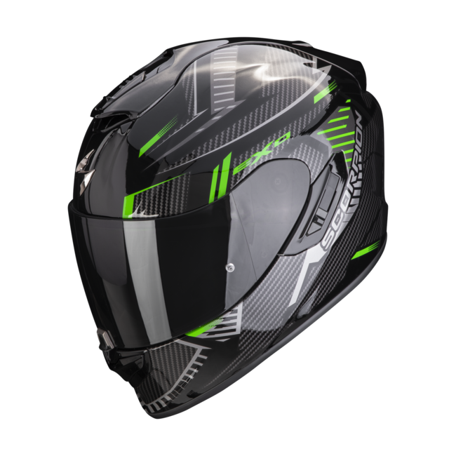 Caschi Integrali Nero/verde Scorpion