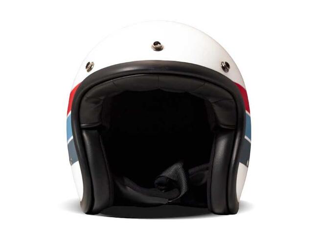 Casco Jet Fibra Vintage Artemis Dmd