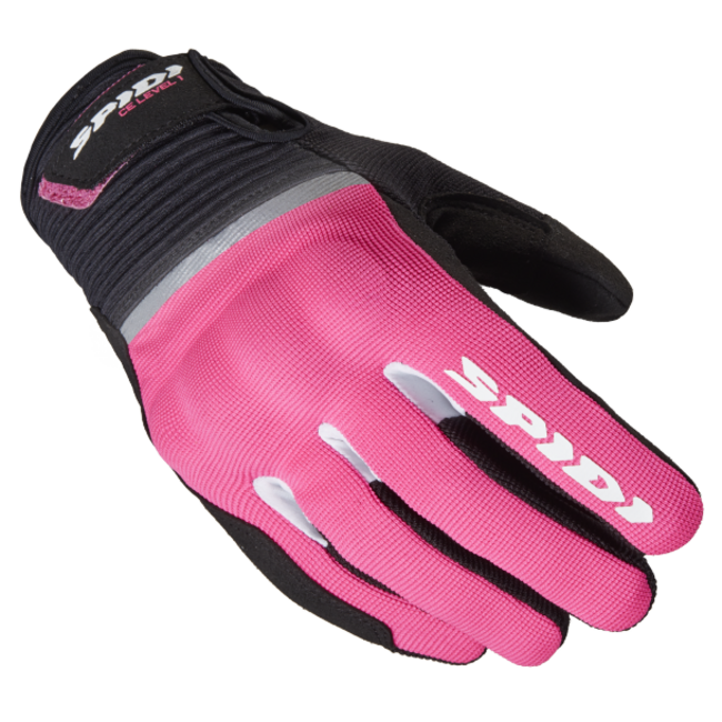 Spidi Guanti Da Moto Nero/fucsia Donna