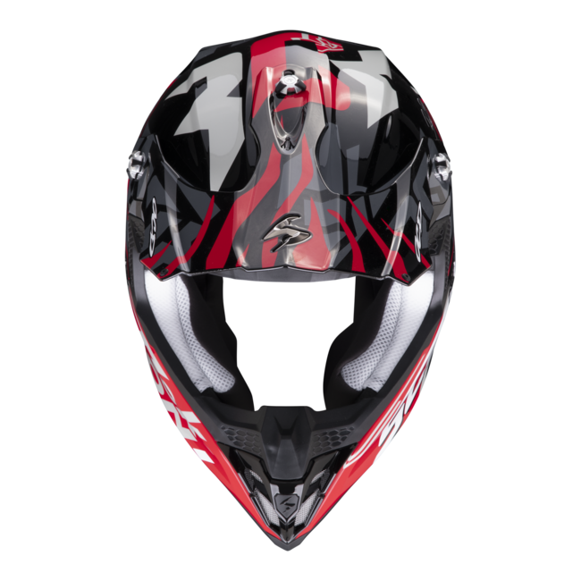 Scorpion Caschi Cross Nero/rosso