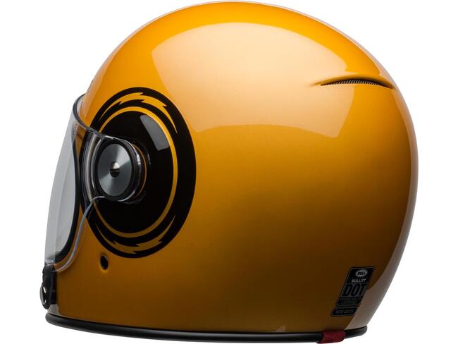 Casco Integrale Bullitt Dlx Flow Gloss Yellow Black Bell