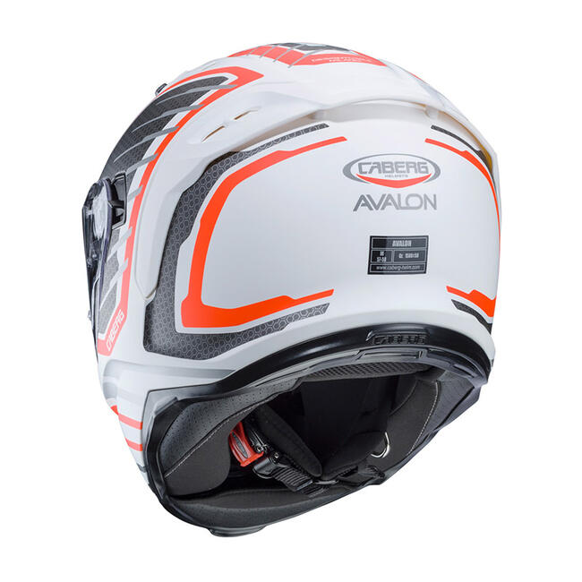 Caberg Caschi Integrali Bianco/arancio/antracite