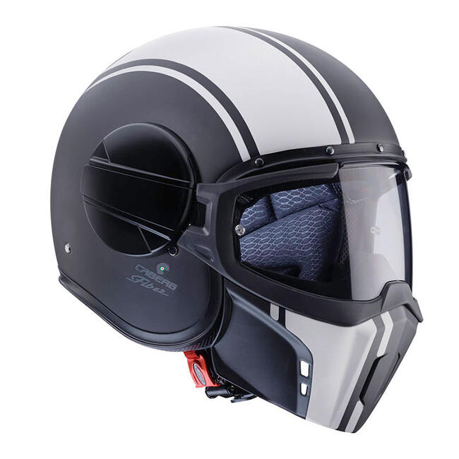 Caberg Caschi Jet Nero/bianco Unisex