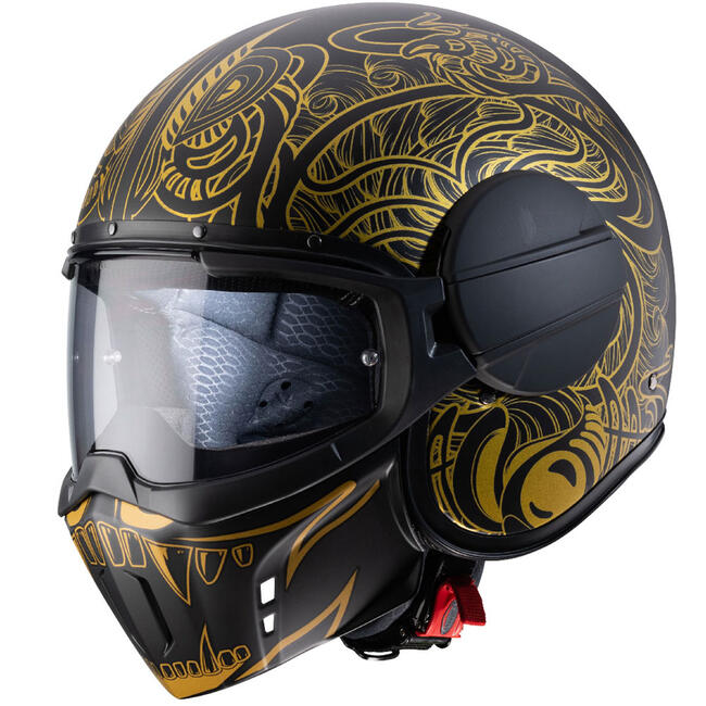 Caberg Caschi Jet Nero/oro Unisex