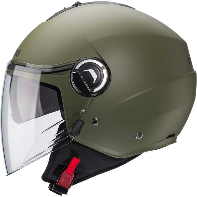 Caberg Caschi Demijet Verde Militare