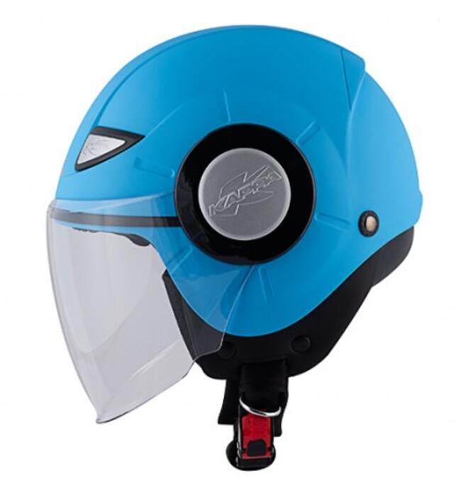 Kappamoto Caschi Jet Blu Bambino