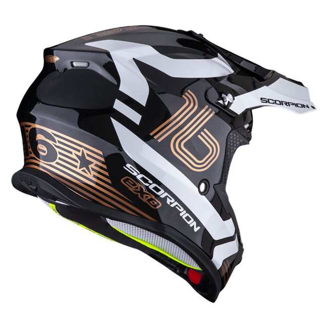 Scorpion Caschi Cross Nero/oro
