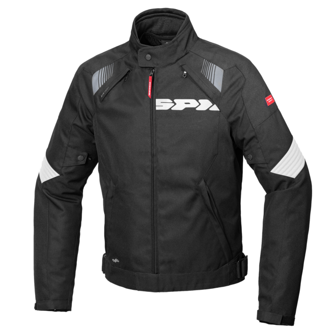 Giacca Moto Flash Evo H2out Spidi Nero Giallo Bianco