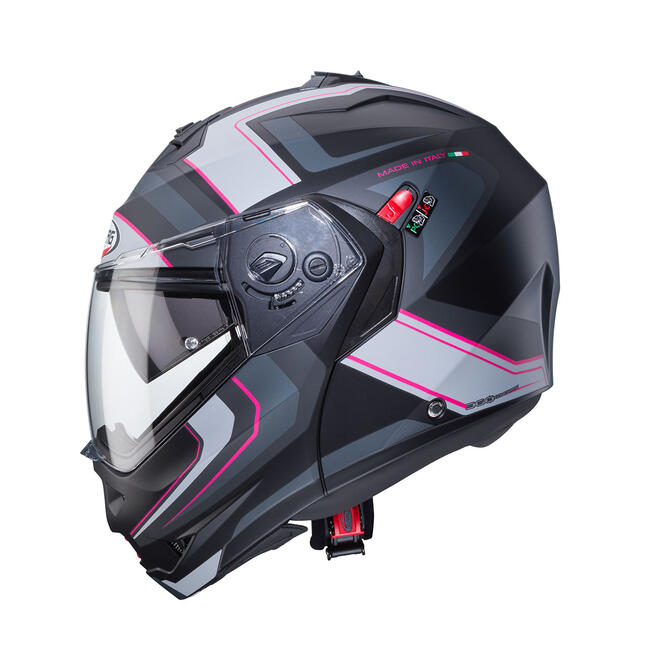 Caberg Caschi Modulari Nero/fucsia Unisex