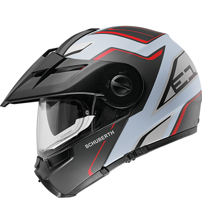 CASCO CROSS E1 SOLID SCHUBERTH ENDURANCE GREY   FuorigiriWeb 