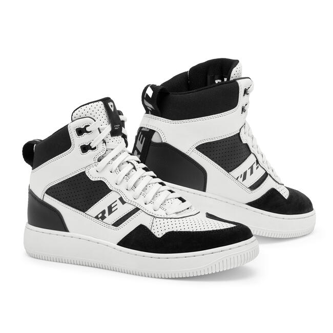 Revit Scarpe Da Moto Bianco/nero Uomo