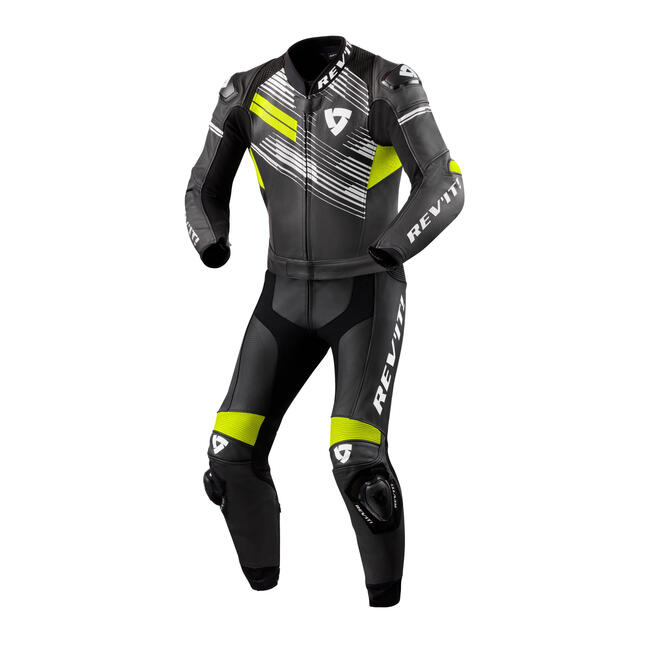 Revit Tute Da Moto Nero/giallo Uomo