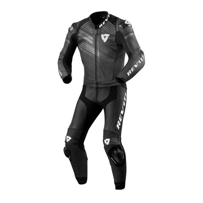 Tute Da Moto Nero/bianco Revit Uomo