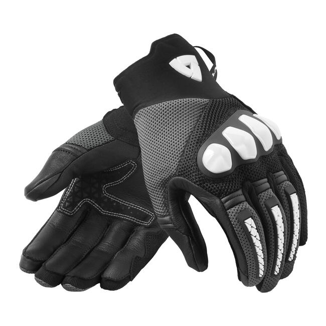 Revit Guanti Da Moto Nero/bianco Uomo