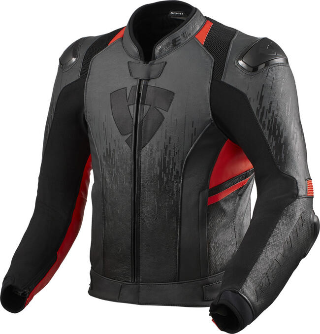 Revit Giacche E Giubbotti Da Moto Antracite/rosso Uomo