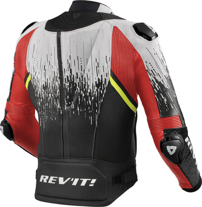 Revit Giacche E Giubbotti Da Moto Bianco/rosso Uomo