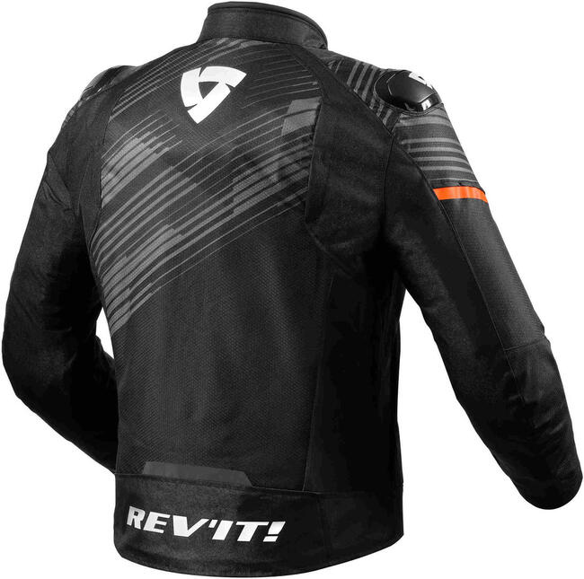 Revit Giacche E Giubbotti Da Moto Nero/arancio