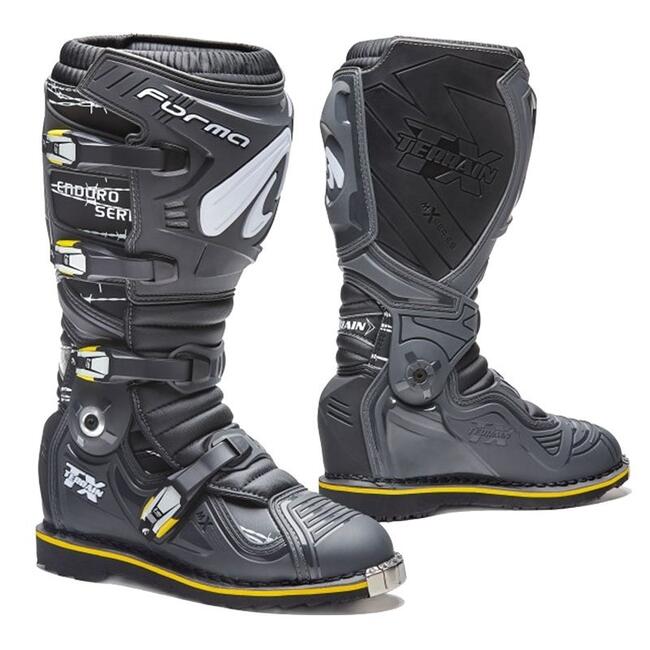 Forma Scarpe Da Moto Nero/antracite Uomo