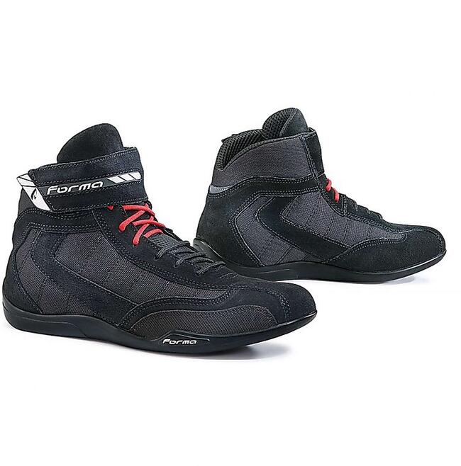 Forma Scarpe Da Moto Nero Uomo