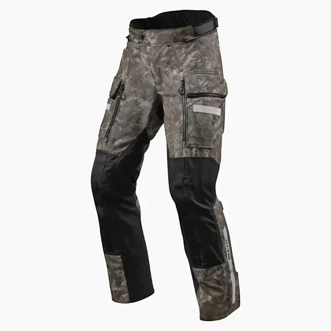 Pantaloni Da Moto Marrone/camouflage Revit Uomo
