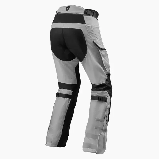 Revit Pantaloni Da Moto Argento/nero Uomo