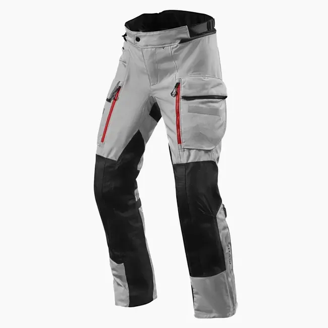 Revit Pantaloni Da Moto Argento/nero Uomo