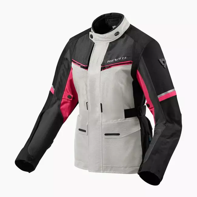 Giacche E Giubbotti Da Moto Argento/fucsia Revit Donna