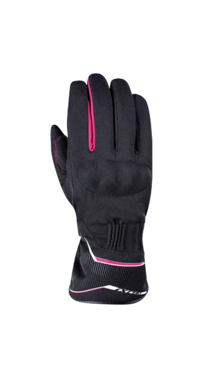 Ixon Guanti Da Moto Nero/fucsia Donna