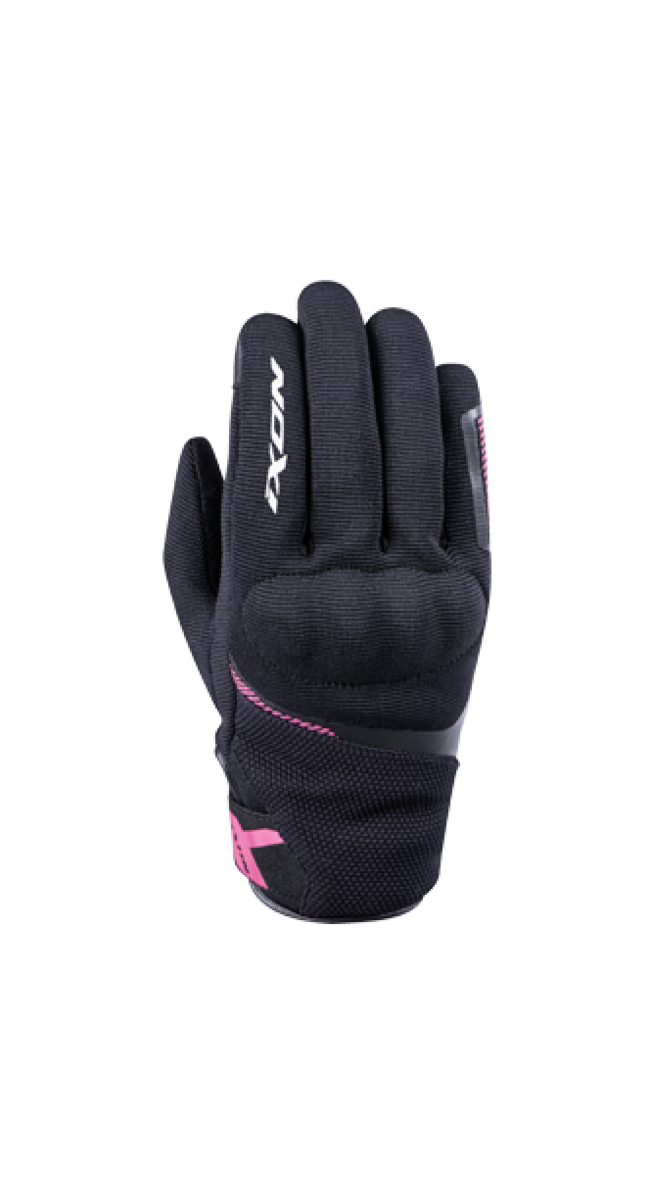 Ixon Guanti Da Moto Nero/fucsia Donna