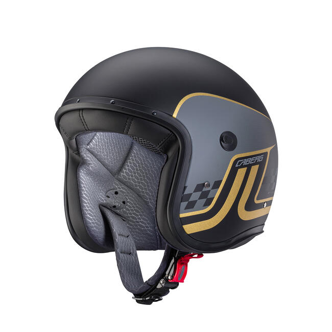 Caberg Caschi Jet Nero/oro Unisex