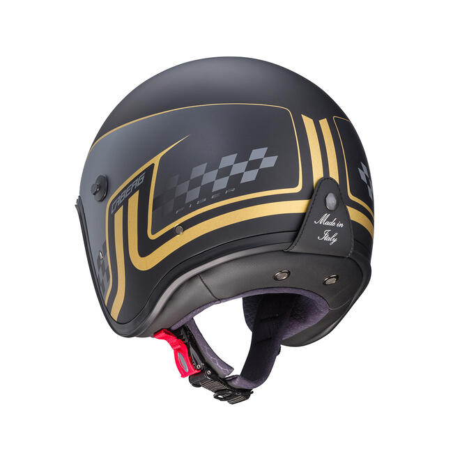 Caberg Caschi Jet Nero/oro Unisex